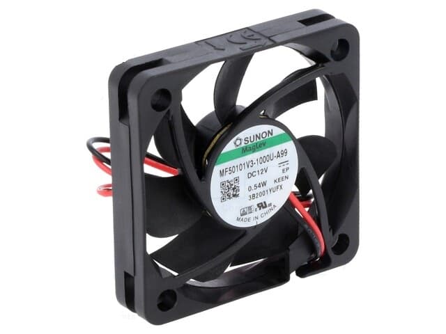 Ventilator DC axial 12VDC 50x50x10mm 14.26m3/h 22.4dBA Vapo SUNON MF50101V3-1000U-A99