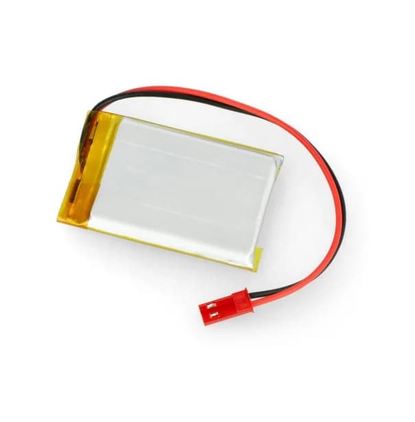 Acumulator Lithium Polymer 15613 1000mAh 1S 3.7V JST-BEC conector 48x30x7mm AKYGA Battery