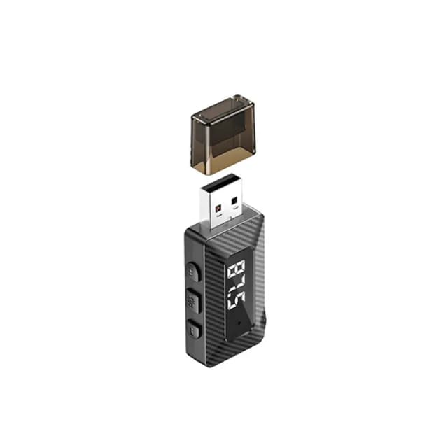 Modul USB Transmitator FM + suport apel hands-free + suport card micro SD si Bluetooth v5.3 GSM180217 XO BCC16