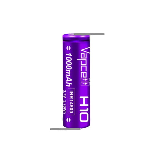 Acumulator VAPCELL 14500 cu lamele in S li-ion 3.7V 1000mAh 10A INR14500 H10+S
