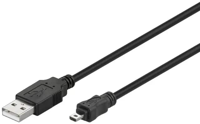 Cablu pentru camere foto USB la mini USB 8 pini 1.8m Fuji Medion Nikon Olympus