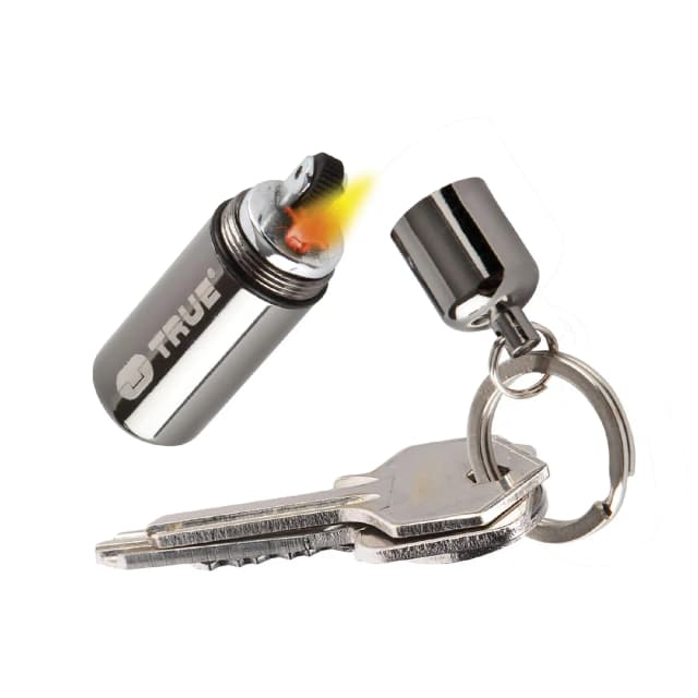 TRUE UTILITY FIRESTASH bricheta mica rezistenta la apa si breloc TU262K
