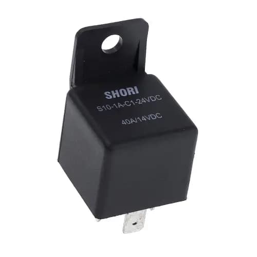 Releu electromagnetic SPST-NO bobina 24VDC 40A S10 1.8W SHORI ELECTRIC S10-1A-C1-24VDC