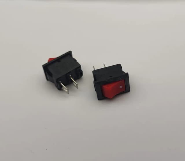 Intrerupator ON/OFF 3A /250V foarte mic dreptunghiular cu 2x contacte 13x8mm