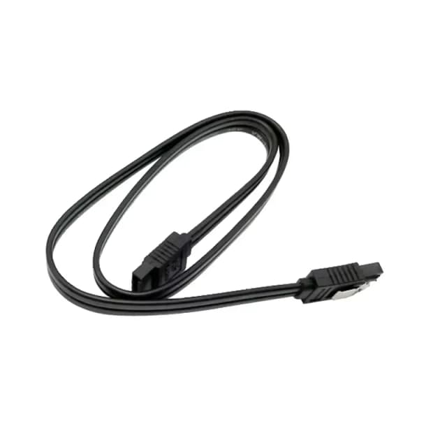 Cablu date 6GB/s SATA 3 - SATA 3 50cm 20AWG negru GIGABYTE 12CF1-2SAT1B-02R