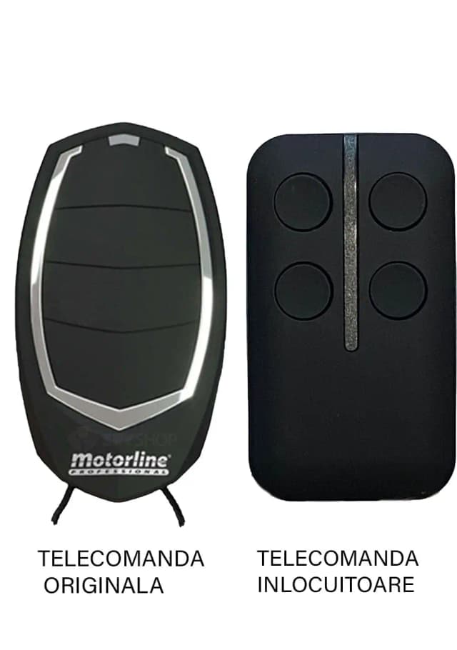 Telecomanda inlocuitoare poarta garaj Motorline FALK 433.92MHz /cu cod de siguranta /pana la 100 de metrii /cu 4 canale
