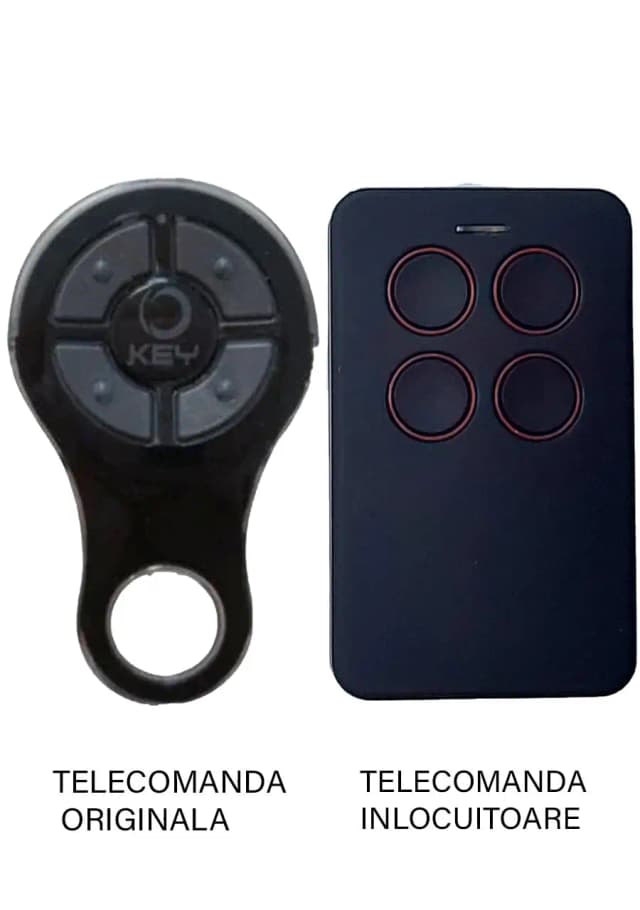 Telecomanda inlocuitoare poarta garaj de 2 si 4 canale cod saritor 433.92MHz Key SUB44R compatibila cu originalul (825)