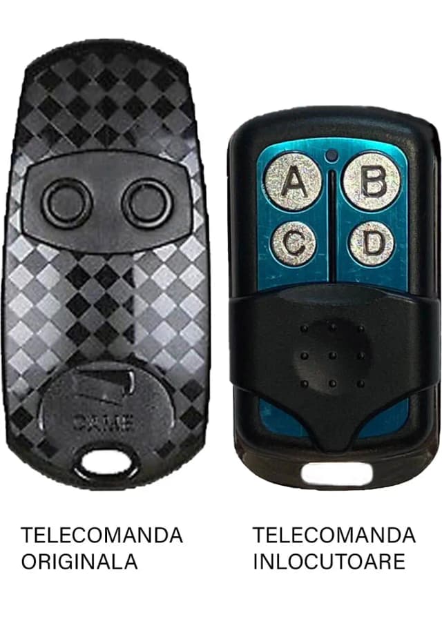 Telecomanda inlocuitoare poarta garaj 2 butoane cod fix frecventa 433.92MHz Came Top 432EV compatibila cu originalul (805)