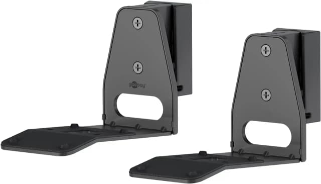 Set suport difuzor de perete Modern Sonos Era 300 Flex negru Goobay 71194