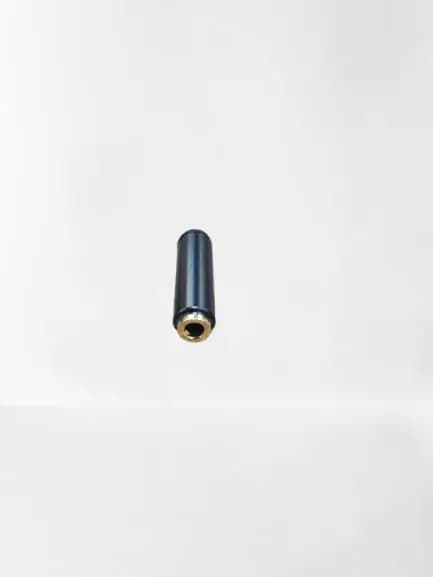 Mufa mama JACK 3.5 mm 4Pini 4 Contacte metal negru cu aurit carcasa slim