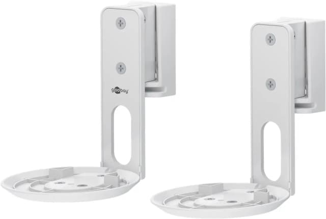 Set suporti de perete pentru difuzor alb Modern Era 1 Flex compatibil Sonos Era 100 71982 Goobay