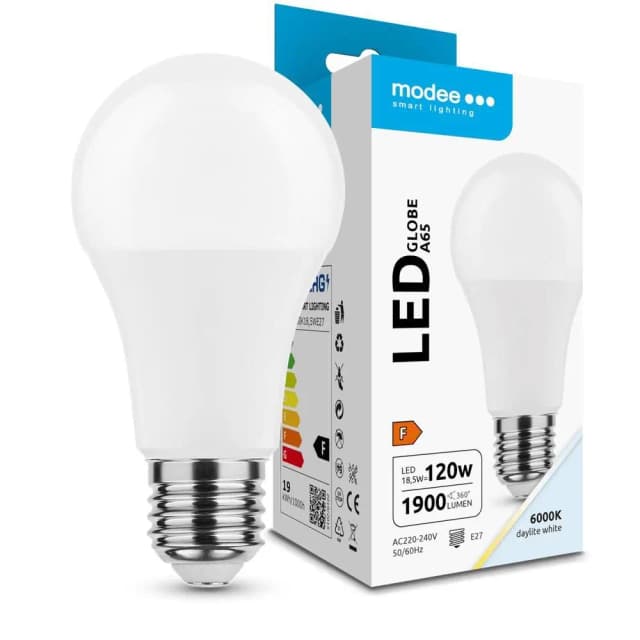 Bec LED Modee A65 E27 18.5W 230V 1900lm 6000K lumina alb rece ML-G6000K18,5WE27