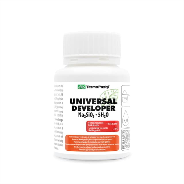 Developer Revelator universal pentru lacuri foto si placi pozitive 110gr AG TermoPasty AGT-326
