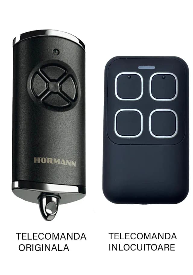 Telecomanda inlocuitoare poarta garaj de 2 si 4 canale cod Bisecure 868.35MHz Hormann HSE4BS compatibila cu originalul (824)