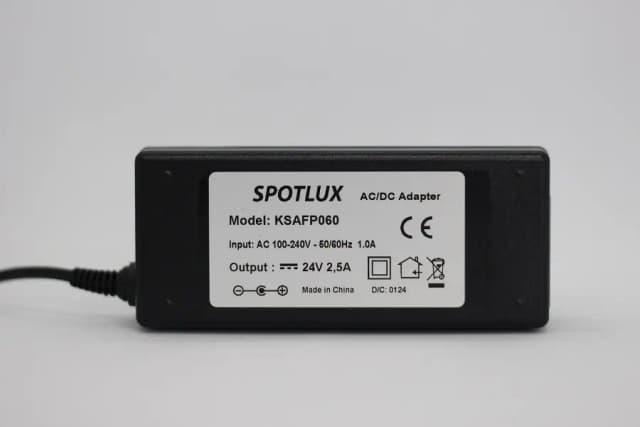 Alimentator SMPS in comutatie AC/DC 24V 2.5A 2500mA mufa 5.5x2.5mm cablu 150cm /fara cablu alimentare