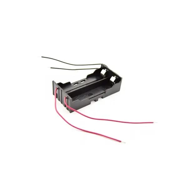 Carcasa acumulator 2x 18650 cu fire pentru fiecare slot in parte /conectare in serie sau paralel