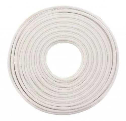 Cablu coaxial RG6 75R fire Cupru ecranat cu folie Aluminiu fire CUPRU 48x0.12 Well